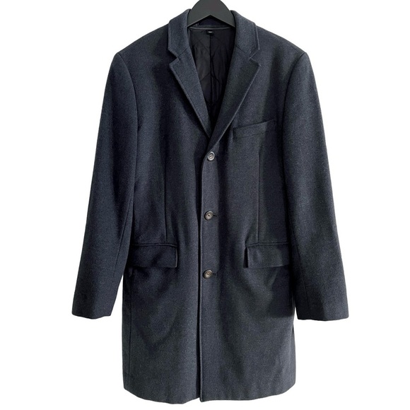 J. Crew Other - J Crew Ludlow Wool Cashmere Coat, Heather Blue, Thinsulate Lined, 39R